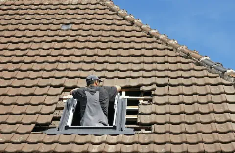 Pose de velux - Hamelet